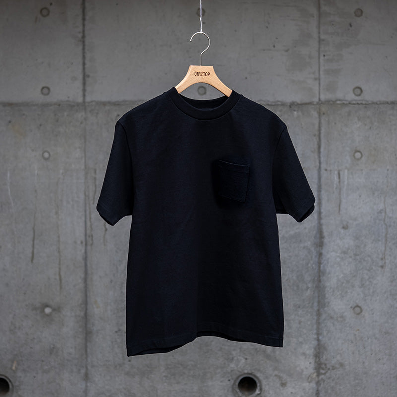 10oz Tシャツ - BLACK with Pocket – OFF the TOP