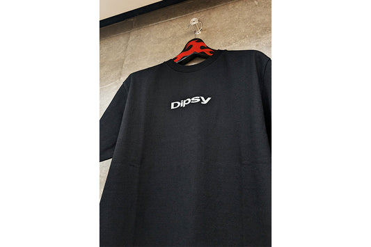 Dipsy コラボレーションTシャツ   OFF the TOP 10oz ヘビーウェイトTシャツ BLACK 黒 日本製 厚手