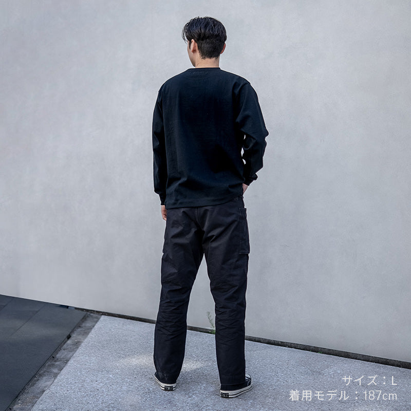 【NEW】10oz ロングスリーブTシャツ - BLACK