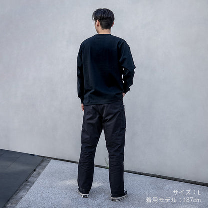 【NEW】10oz ロングスリーブTシャツ - BLACK