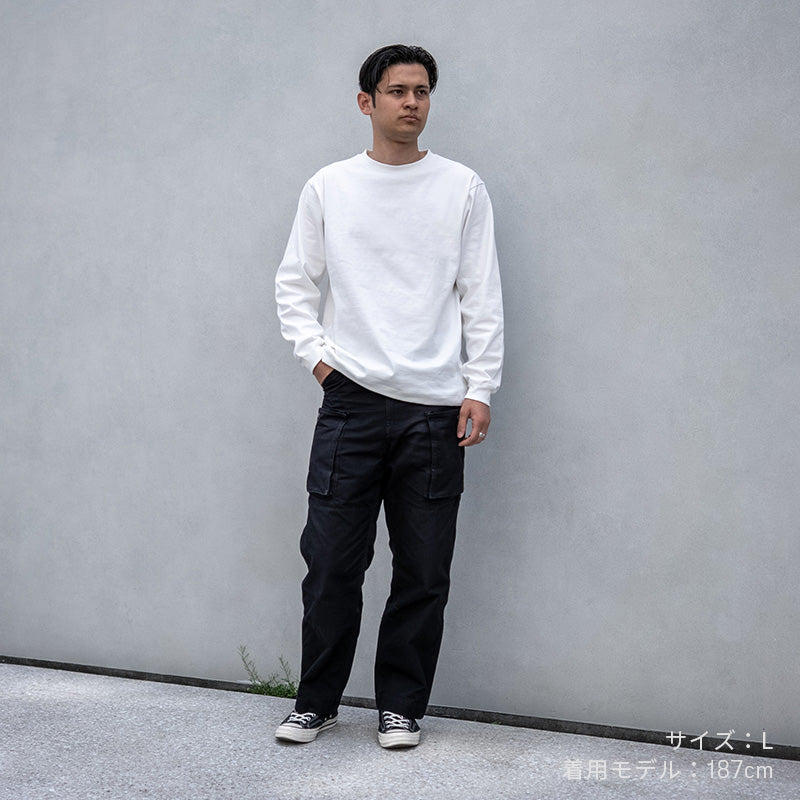 【NEW】10oz ロングスリーブTシャツ - WHITE