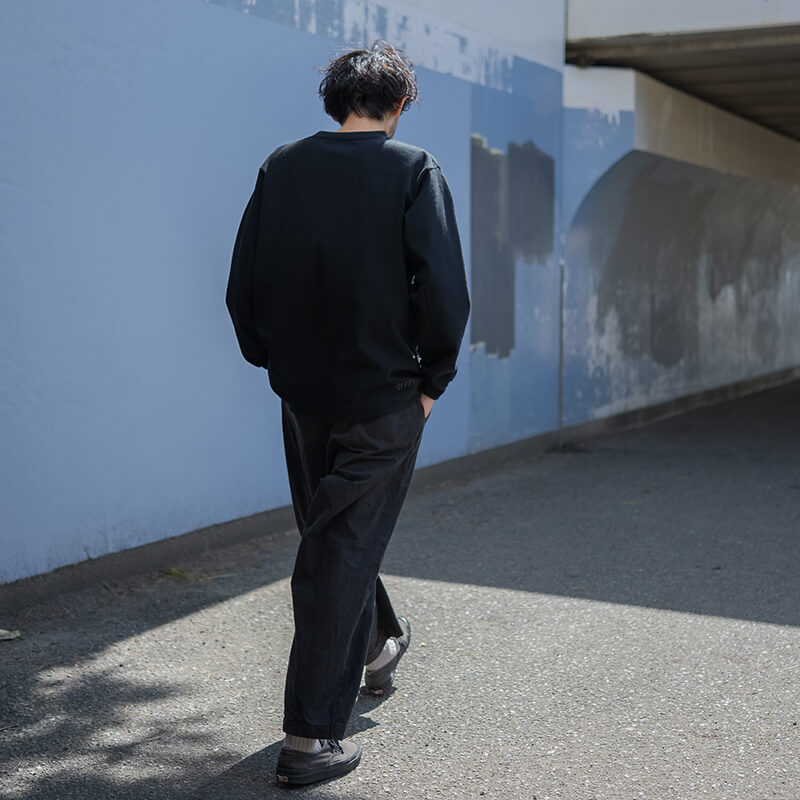 【NEW】10oz ロングスリーブTシャツ - BLACK