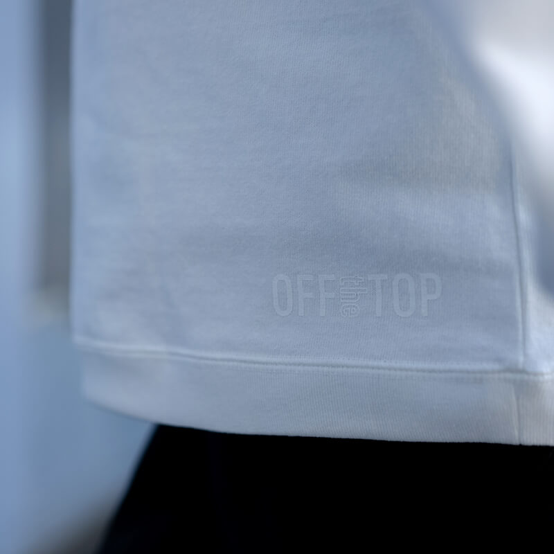 【NEW】10oz ロングスリーブTシャツ - WHITE with Pocket