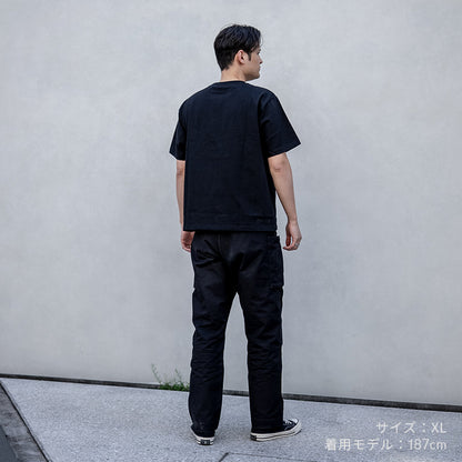 10oz T-shirt BLACK - with Pocket
